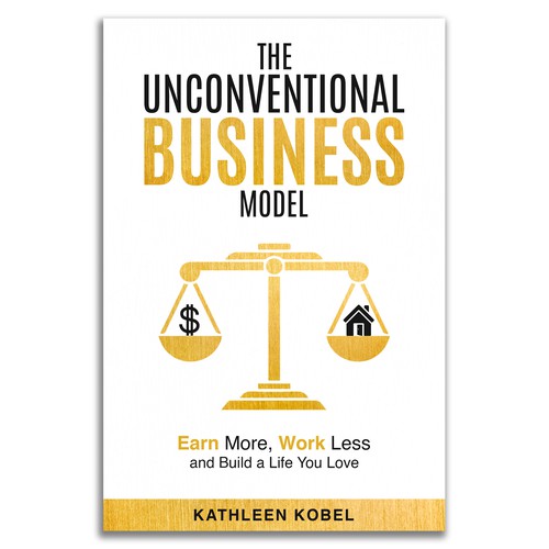 Book Cover Design (The Unconventional Business Model) Design by Waris Baig 786