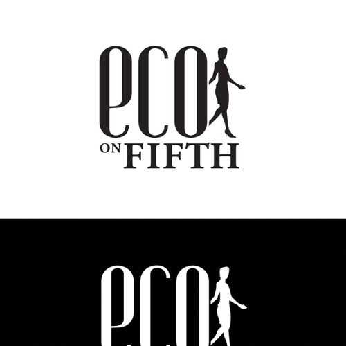 Elegant and Chic Eco Fashion Logo Design by vcldesigner