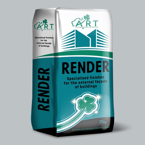 Package design for Specialised Cement Finishes Diseño de Nirmana92