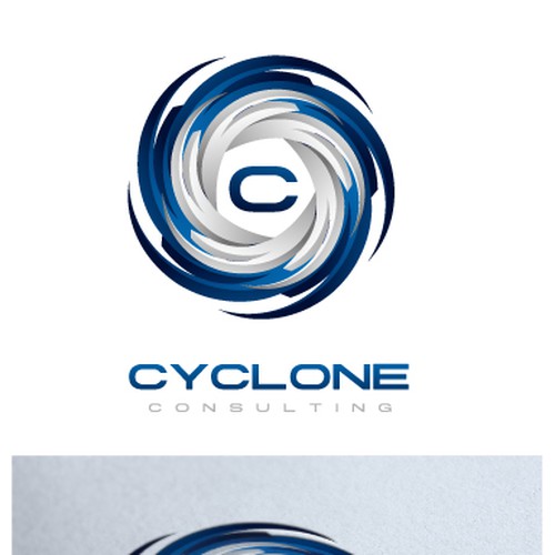 Envision & create a sleek and futuristic cyclonic (swirling) illustration for Cyclone Consulting Design by Kern