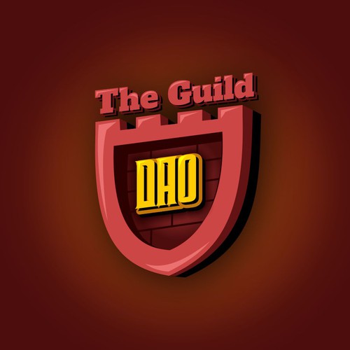 The Guild DAO - Blockchain Gaming and Crypto Contest Design by YazinDesign