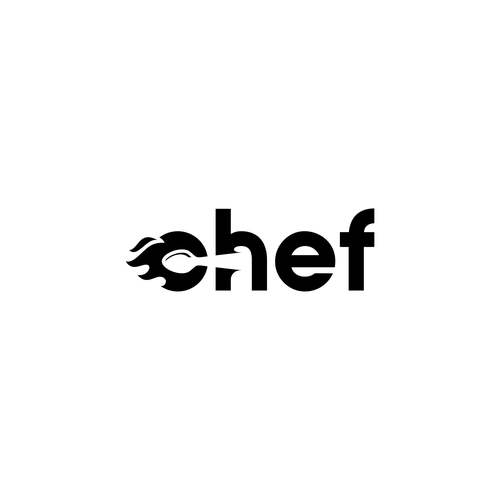 "CHEF": Food & Cooking Social Media Logo Design by golden_koi