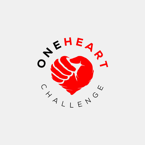 Heart/Fist Logo for a community service/fitness project Design by XarXi