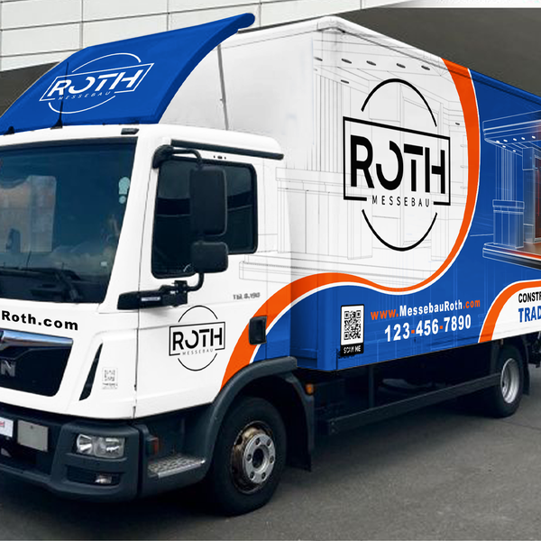 Design by Bob Artistiaid titled "Creative Truck wrap Design"