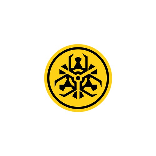 AI Warning/Hazard Symbol Design by eRsiti_Art