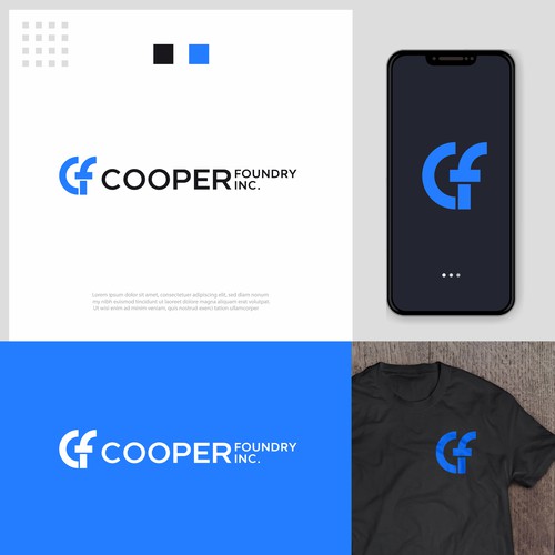 50 YEAR FOUNDRY LOGO|EMBLEM REDESIGN Design by rouf_art
