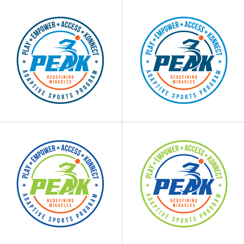 Adaptive Sports Logo for Nonprofit Disability Program Design by Milas™