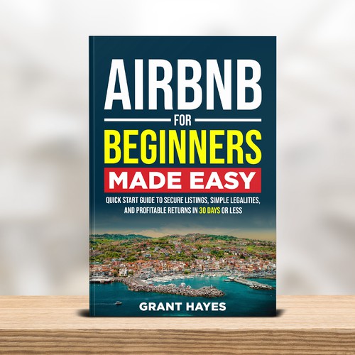 Need a standout book cover for the newest, best selling Airbnb book Design by T.Primada