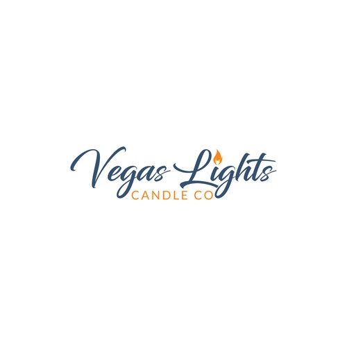 Design a modern fun logo for a candle company in Las Vegas Design by Kabelo Phofedi