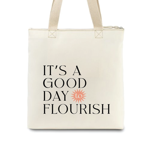 Tote bag design for an in-person event in Florida! Design by nasworked