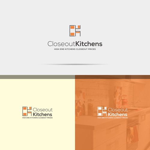 kitchen cabinet website logo Design by ditjoypro