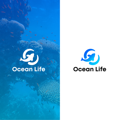 Ocean Life Brand Design by LivRayArt