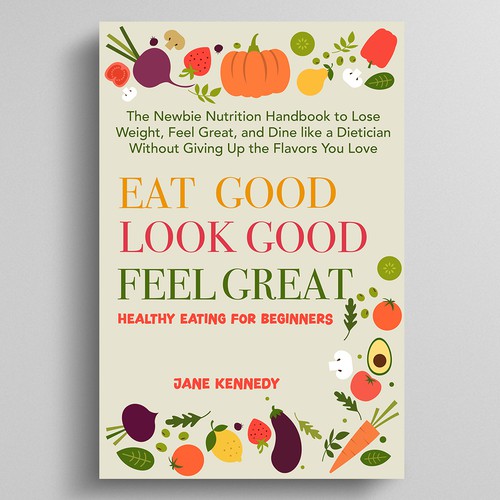 E-BOOK COVER - BEGINNER NUTRITION Design by Dynaaa