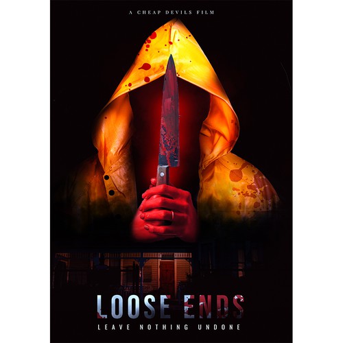 LOOSE ENDS horror movie poster Design por EPH Design (Eko)