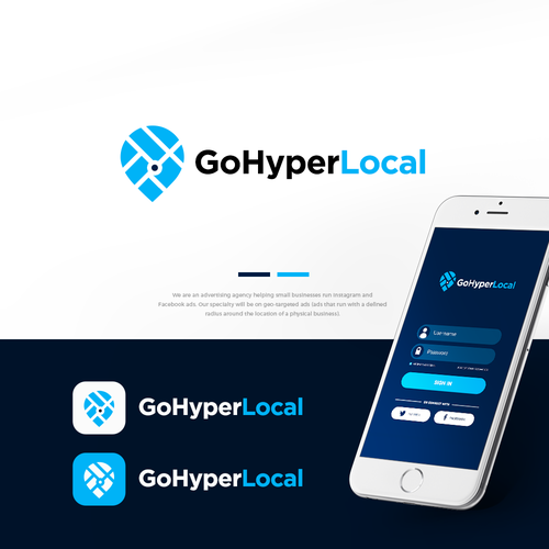 Logo for a social advertising agency Design by Mr.Bug™