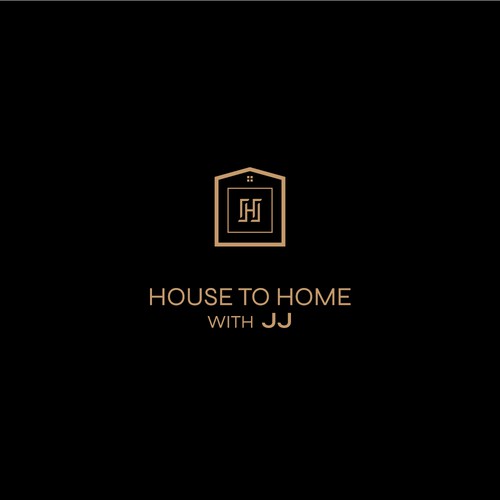 "House to Home with JJ" REAL ESTATE AGENT LOGO!! Design by designerbd360