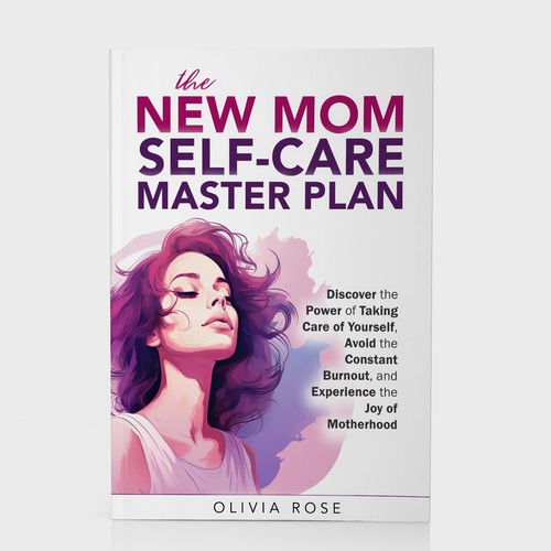 Self-care for New Moms book cover Design por Laslo Vanger