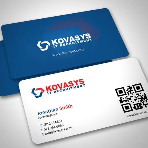 Help Kovasys Inc. with a new stationery Diseño de conceptu
