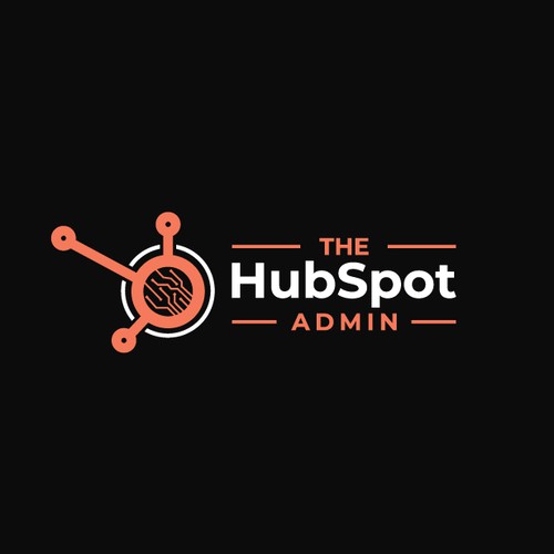 Bold logo that unites and champions the HubSpot Admin Design by MotionPixelll™