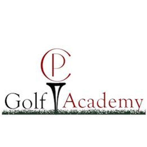 logo for Craig Piscopink Golf Academy or CP Golf Academy  Design by A&C Studios