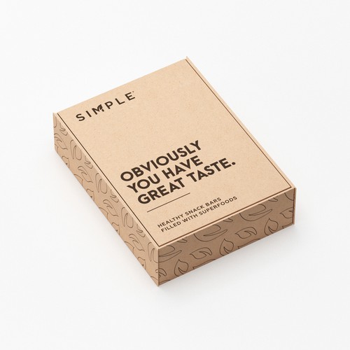 SIMPLE shipping box Design by eolinart