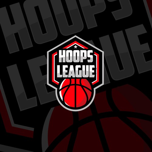 Hoops League needs a new basketball logo | Logo design contest