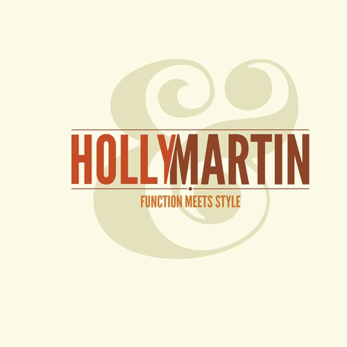 Create the next logo for Holly & Martin Design by WookieRodeo