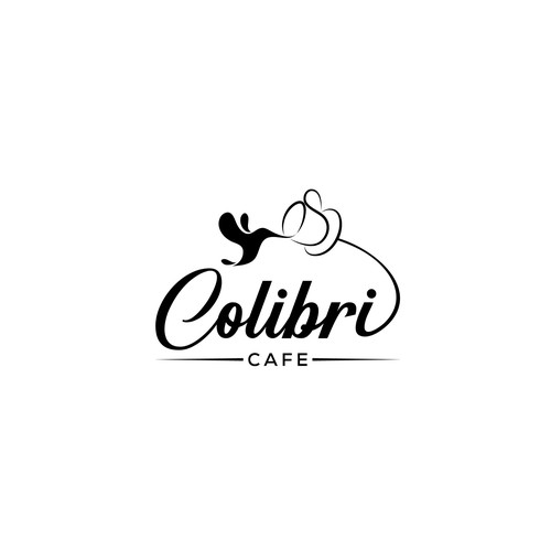 Colibri Cafe (Hummingbird Cafe) Design by crackgraphico