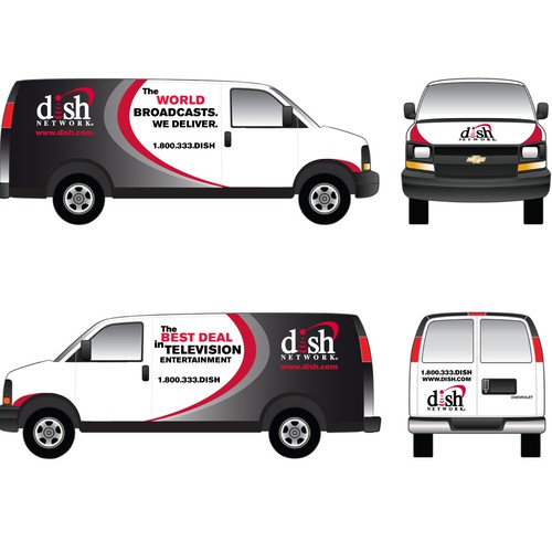 コンペ「V&S 002 ~ REDESIGN THE DISH NETWORK INSTALLATION FLEET」のデザイン by Edyさん 