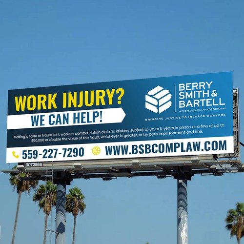 Law Firm Billboard Design by Deep@rt