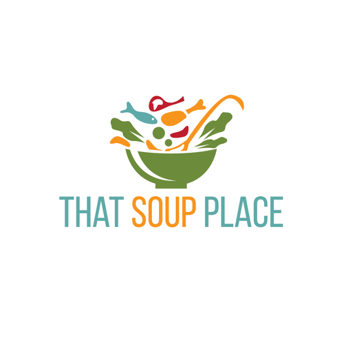 コンペ「Design the coolest soup logo ever!!!!」のデザイン by green_designさん 