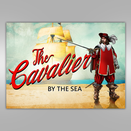 Oceanfront Hotel Signage - Vintage w/slight Modern design Design by Vivid Project