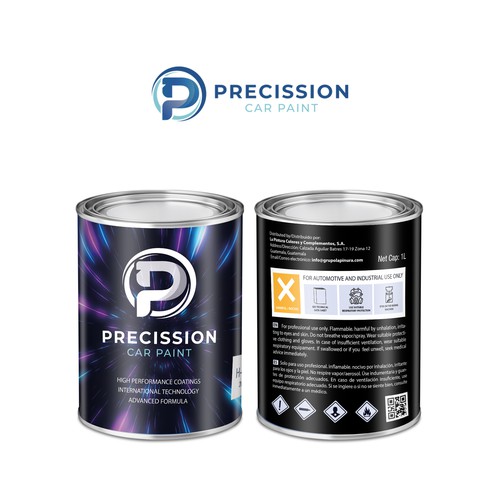 Label for Professional Automotive Refinish Products Design réalisé par creationMB