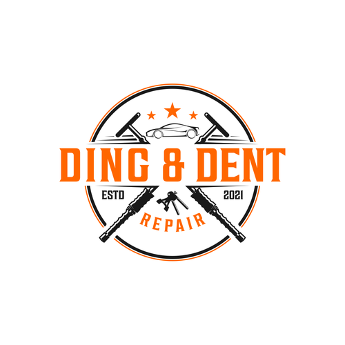 Best Ding & Dent Repair Logo Ever!! Design by Hysteria!