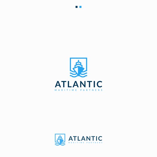 Ocean Shipping Investing Firm-ontwerp door Art Square▝