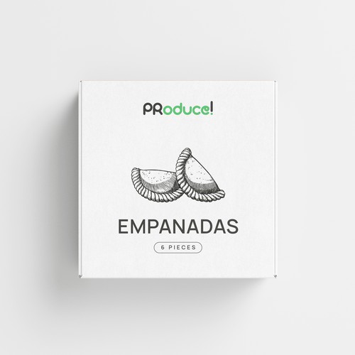 Empanada Box Design by DG[Graphix]