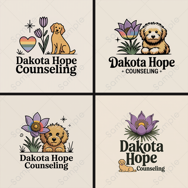 Dakota Hope Counseling seeks a logo that is playful with a warm and inclusive.