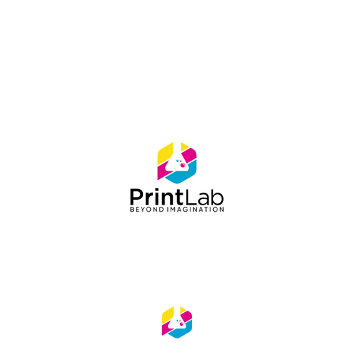 Request logo For Print Lab for business   visually inspiring graphic design and printing Diseño de Eri Setiyaningsih