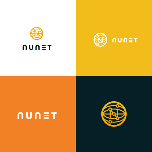 Logo design for NuNet the Primordial Soup for the Emergence of Superintelligence Design by Pedro Calheiros