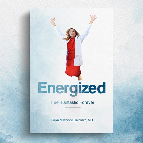 Design a New York Times Bestseller E-book and book cover for my book: Energized Design by Wizdizz