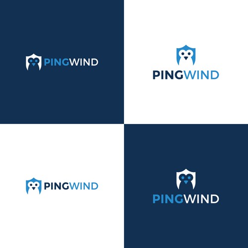 PingWind Inc. Logo Contect Design by Oxibug