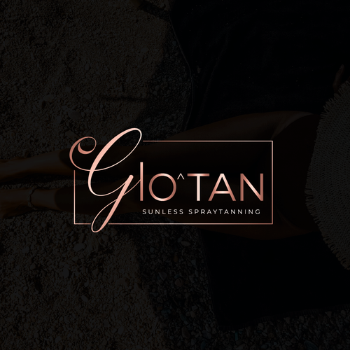 Design a modern, sleek logo for a sunless tanning salon. Design by mimithelioness