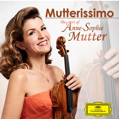 Illustrate the cover for Anne Sophie Mutter’s new album デザイン by R . O . N