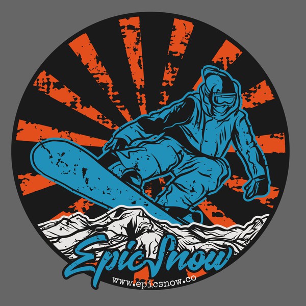 Sticker Design for EpicSnow