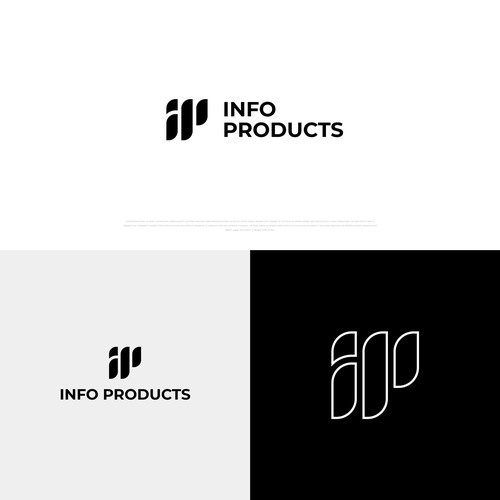 InfoProducts.com - Logo & Branding Design by nupixelstd