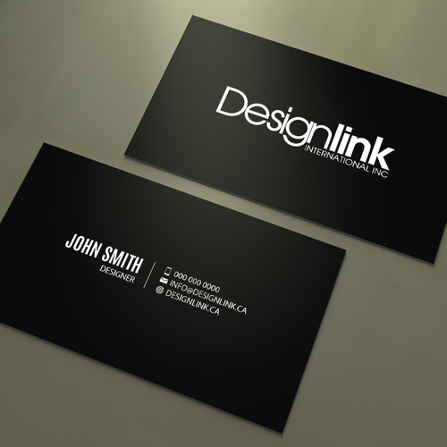 Develop A Business Card For A Dynamic Interior Design Firm