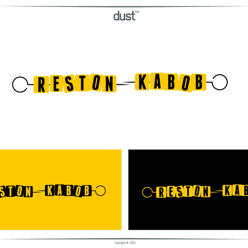 コンペ「Create the next logo for Reston Kabob」のデザイン by Dust™さん 