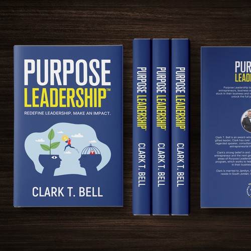 Purpose Leadership Book Cover Design by Aaniyah.ahmed