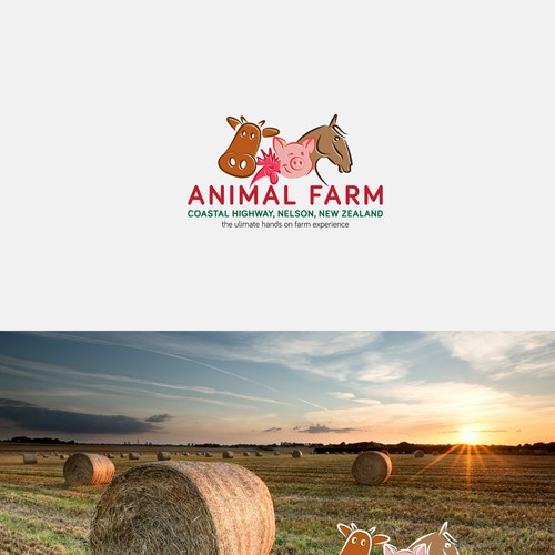 Capture the essence of our rare breed farm park experience in a logo-ontwerp door kec99