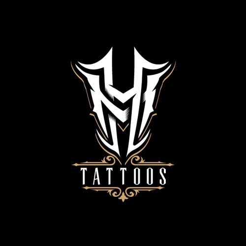 Darkart logo for an up & coming tattoo artist. Design by Art`len